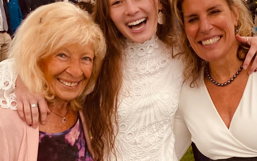 Debbie Simon with mother and daughter